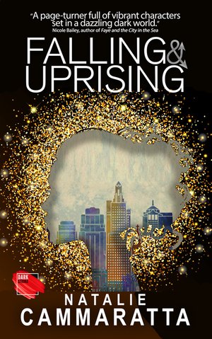 Dystopian fantasy book gift idea Falling & Uprising from the 2022 KC Holiday Book Gift Guide by author and novelist Jeff Berney
