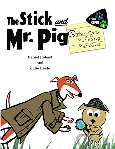 Children's book gift idea The Stick & Mr. Pig from the 2022 KC Holiday Book Gift Guide by author and novelist Jeff Berney